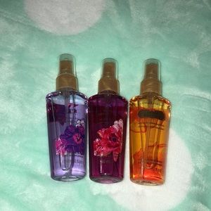 VS fragrance mists